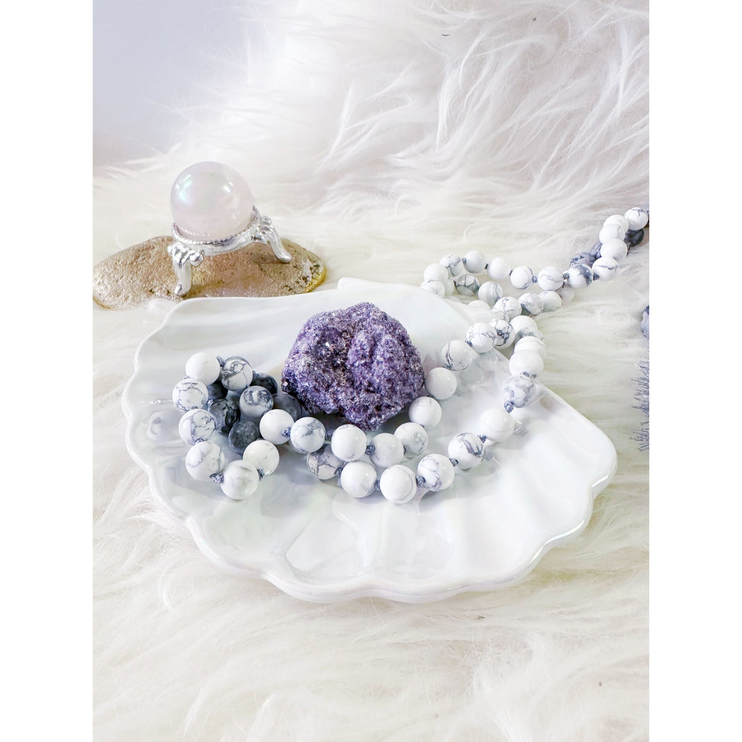 Iridescent Shell Trinket Dish