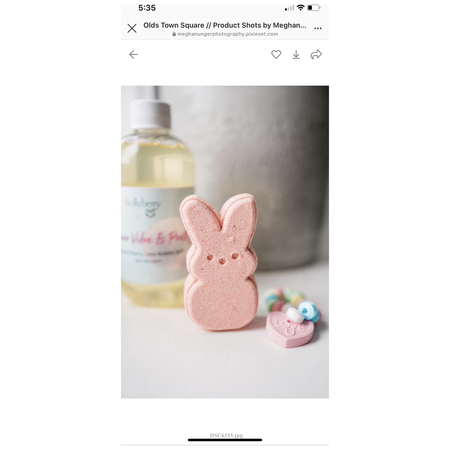Some Bunny Loves You Bath Bomb