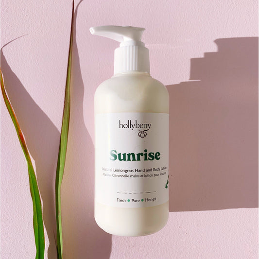 Sunrise - Natural Lemongrass Hand & Body Lotion