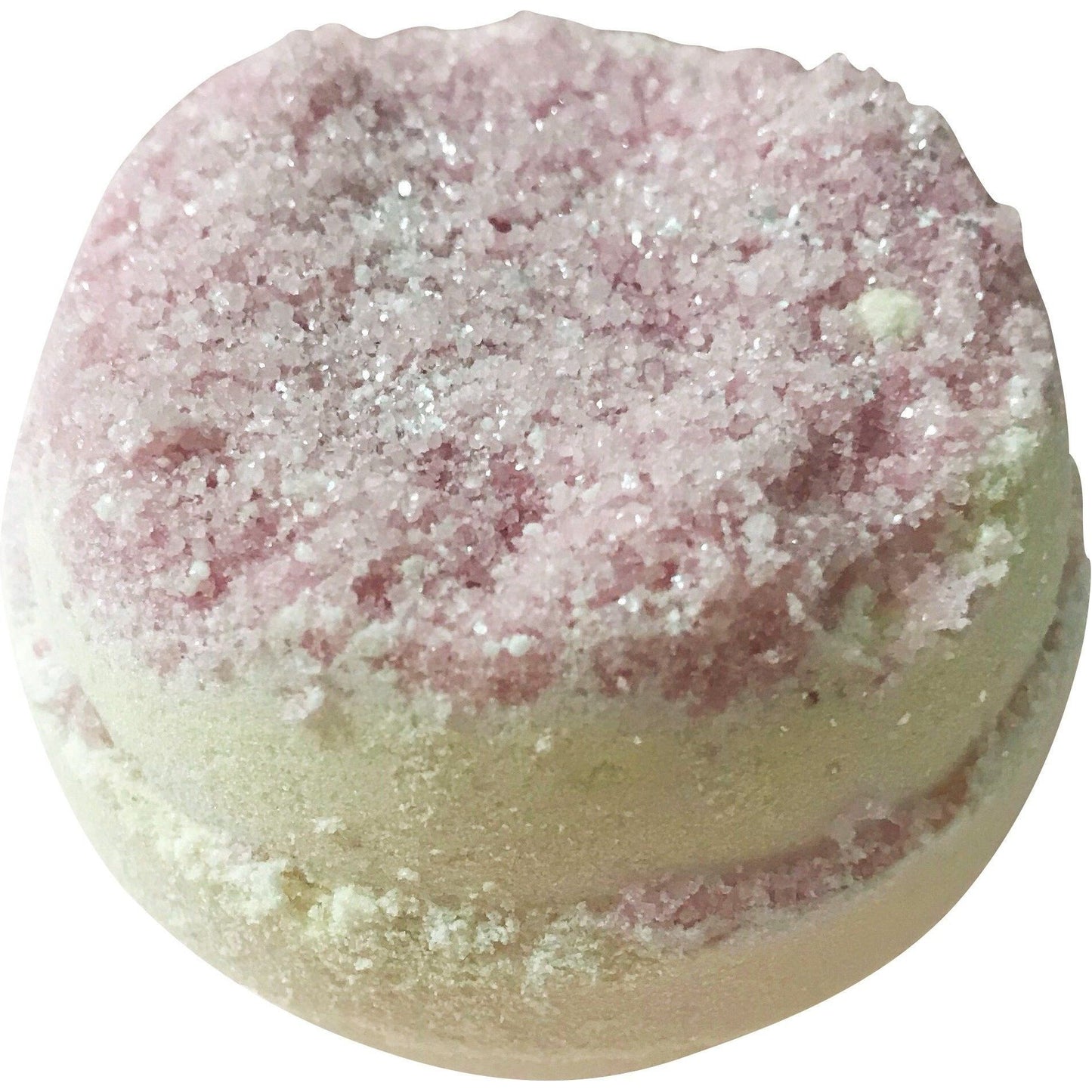Natural Rose Quartz Geode Bath Bomb