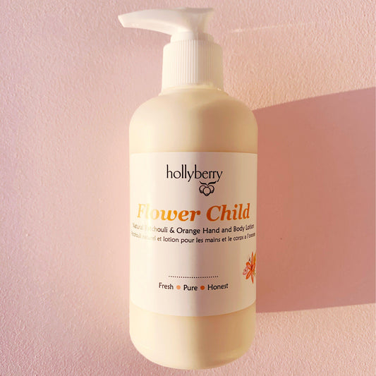 Flower Child - Natural Patchouli Orange Hand & Body Lotion